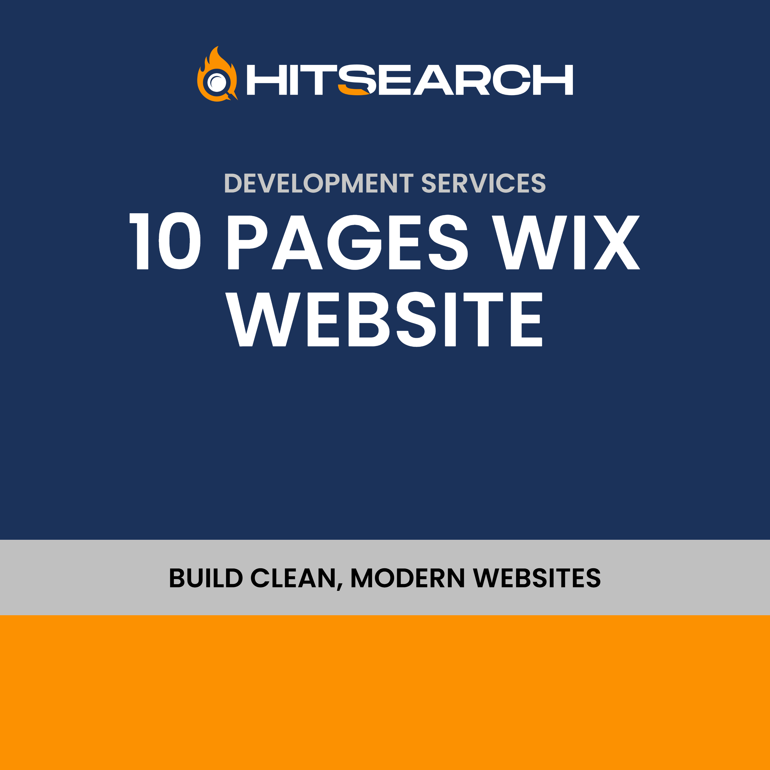 10 Pages wix website