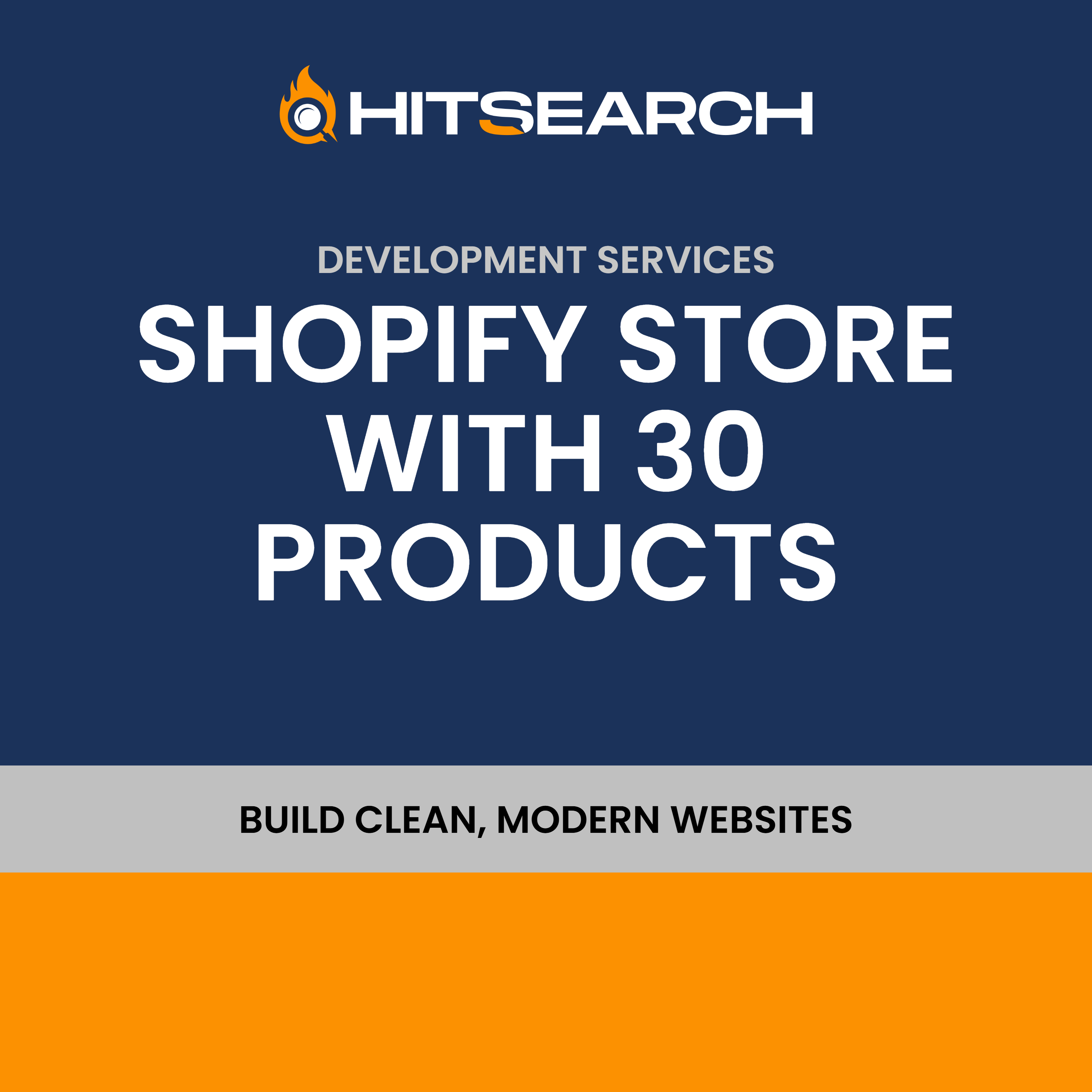 Shopify Store with 30 Products on a Premium Theme