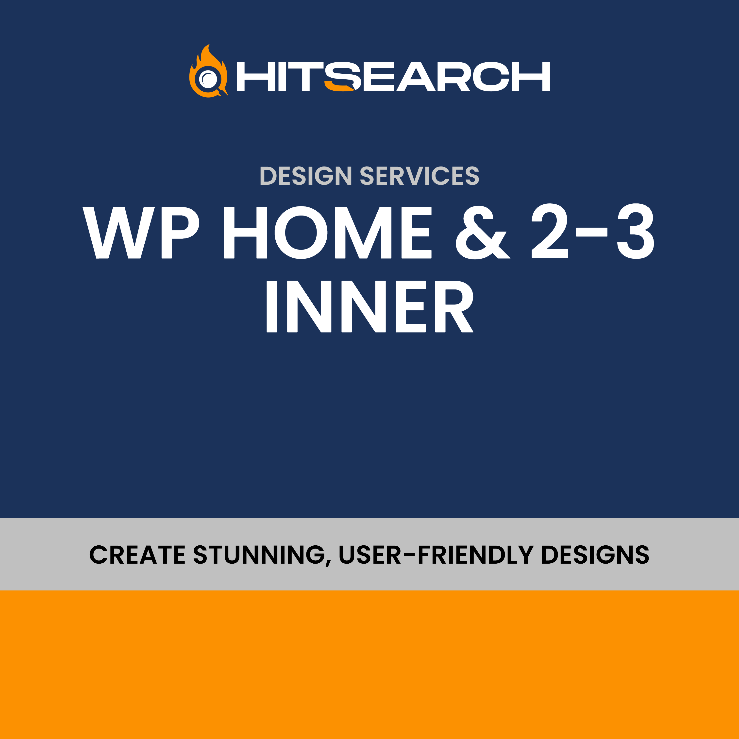 WordPress Homepage & 2-3 inner Pages